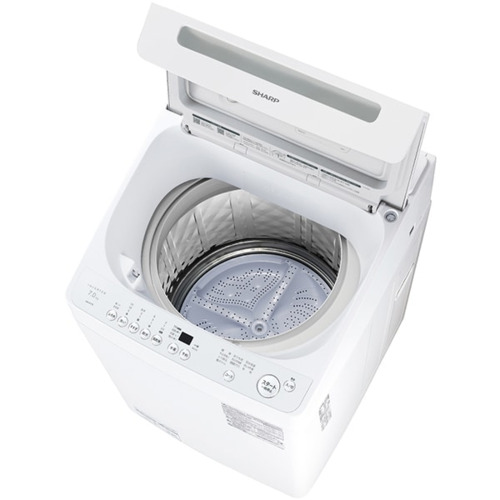 シャープ ES-GV7K-W 全自動洗濯機 (洗濯7.0kg)