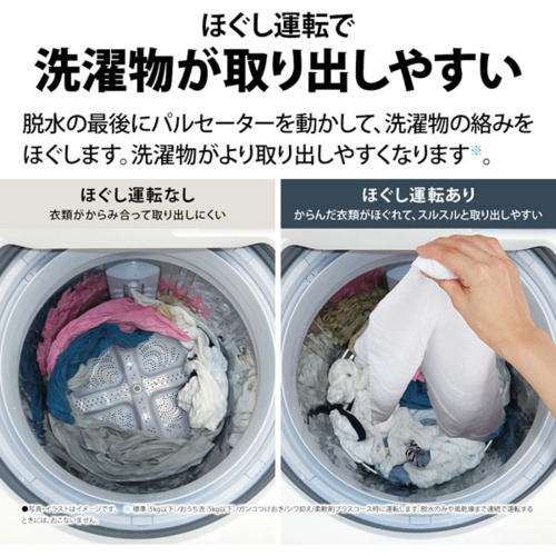 シャープ ES-GV7K-W 全自動洗濯機 (洗濯7.0kg)