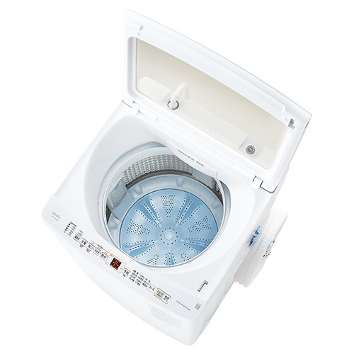 AQUA 全自動洗濯機 洗濯：10.0kg 3Dパワフル洗浄 高濃度クリーン浸透RX ほぐし仕上げ AQW-V10A（W) ホワイト系