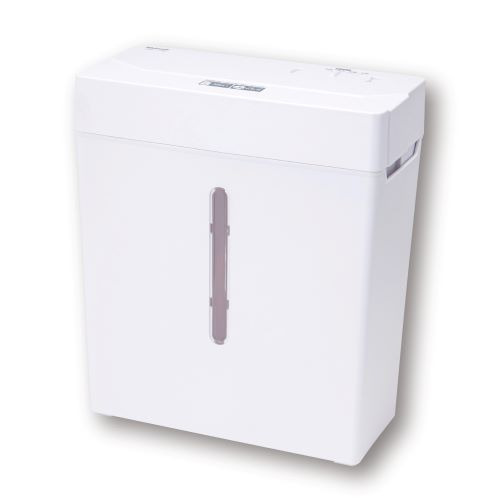 ナカバヤシ HES-113W 時短ハイスピードシュレッダ 12L クロスカット対応 ホワイト