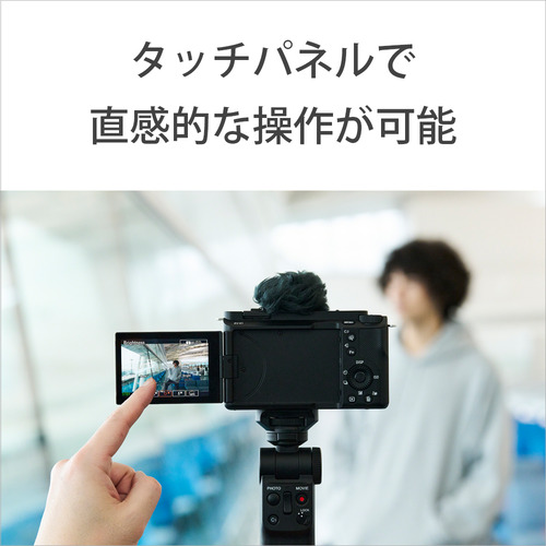 ソニー ZV-E1L W VLOGCAM デジタル一眼カメラα ズームレンズキット ホワイト_16