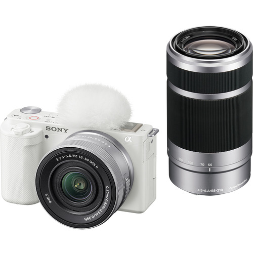 ソニー ZV-E10X W VLOGCAM α Eマウント ダブルズームレンズキット ホワイト