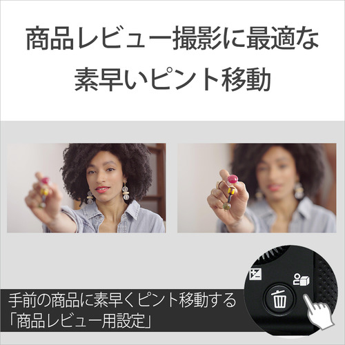 ソニー ZV-E10X W VLOGCAM α Eマウント ダブルズームレンズキット ホワイト_9