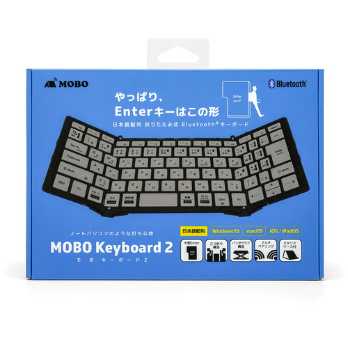 MOBO AM-K2TF83J／BKG Bluetooth(R)キーボード MOBO Keyboard 2 ブラック・グレー_18