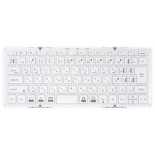 MOBO AM-K2TF83J／SLW Bluetooth(R)キーボード MOBO Keyboard 2 シルバー・ホワイト_2