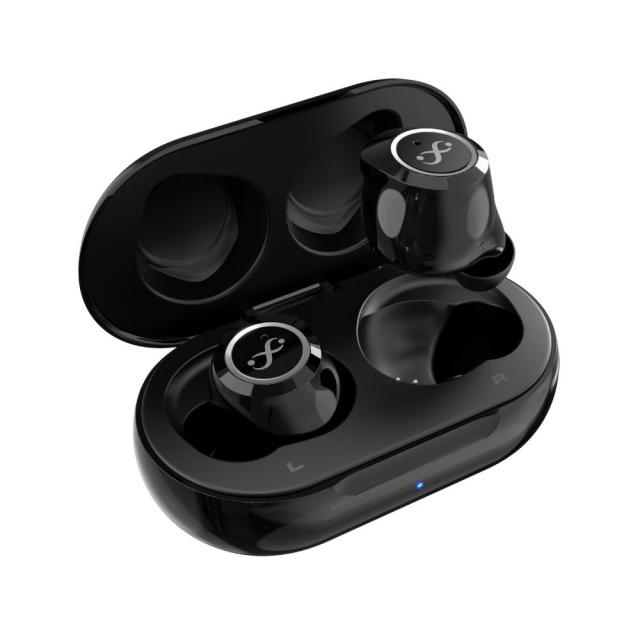 多摩電子工業 Bluetoothフルワイヤレスイヤホン ブラック タッチセンサー TBS53K