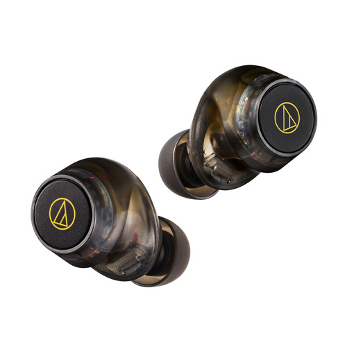 オーディオテクニカ ATH-CKS30TW+ TBK ワイヤレスイヤホン Bluetooth ノイズキャンセリング トランスルーセントブラック