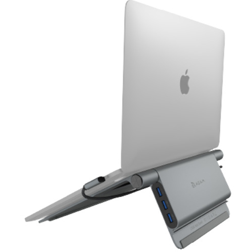 ADAM Elements AAPADHUBSTDGY 5 in 1 PCスタンド型USB-Cハブ CASA Hubs Stand グレー_3