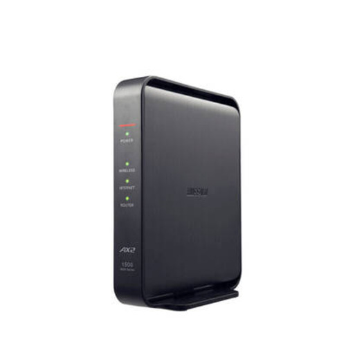 BUFFALO WSR-1500AX2L Wi-Fiルーター AirStation エントリーモデル Wi-Fi 6(ax) IPv6対応 ブラックの通販は 5,344円