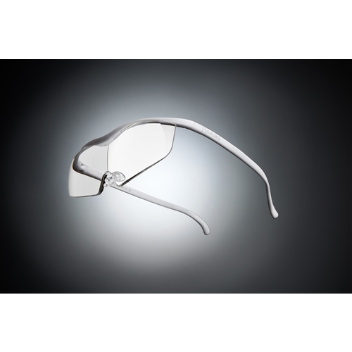 ハズキカンパニー ハズキラージクリアレンズ1.32倍率 ハズキルーペ 白