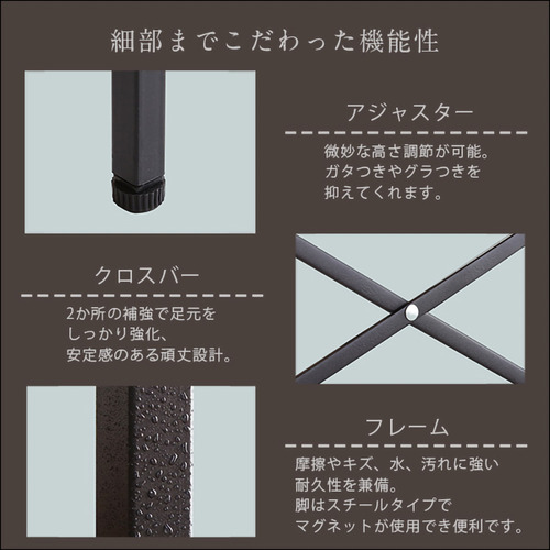 ホームテイスト LBK-120--WAL ヴィンテージ風L字パソコンデスク-Lubbock-【-ラボック-】 ウォールナット_10