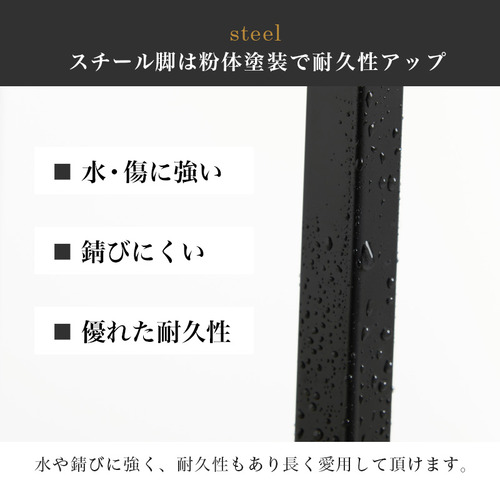 萩原 KT-3237MGY テーブル マーブルグレー_7
