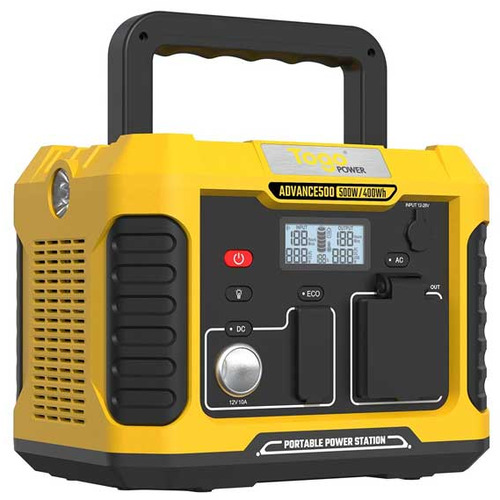 コンピューケース・ジャパン AD500Y ポータブル電源 Togopower 400wh イエロー_1