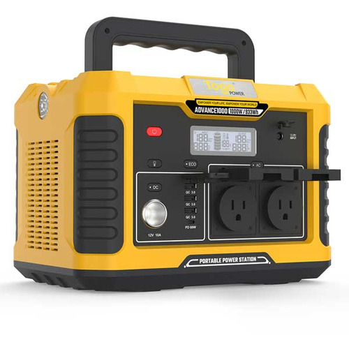 コンピューケース・ジャパン AD1000Y ポータブル電源 Togopower 933wh イエロー_1