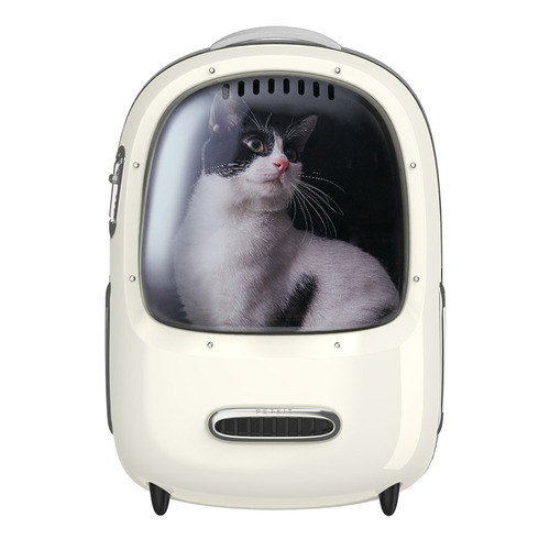 PETKIT P7704-WH BREEZY2 ペット用キャリーバック ホワイト