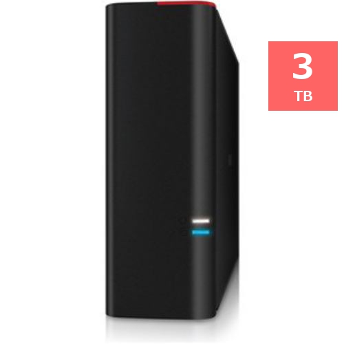 バッファロー HD-GD3.0U3D DRAMキャッシュ搭載 USB3.0用 外付けHDD 3TBの通販は