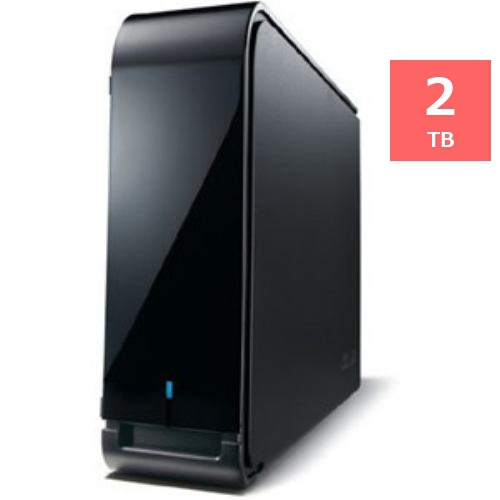バッファロー HD-LX2.0U3D ハードウェア暗号機能搭載 USB3.0用 外付けHDD 2TBの通販は