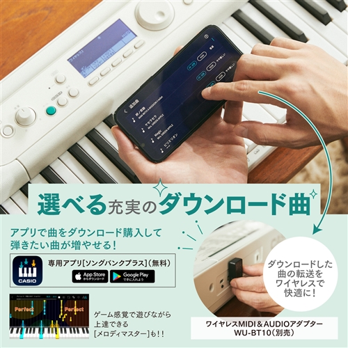 カシオ LK-530 Casiotone 光ナビゲーションキーボード 電子キーボード