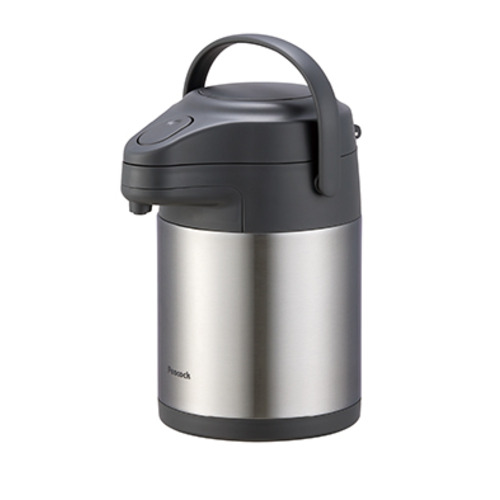 ピーコック魔法瓶 MRS22 ステンレスエアーポット 広口タイプ 着脱式上ぶた 360°回転底 2.2L ステンレスの通販は 6,510円