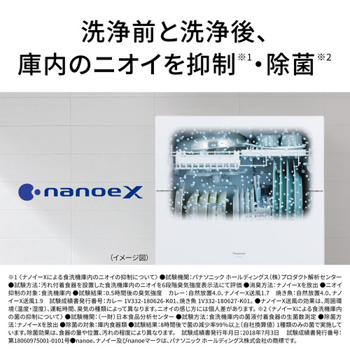 パナソニック NP-TZ500-S 卓上食器洗い機 液体洗剤自動投入機能搭載 シルバー_6