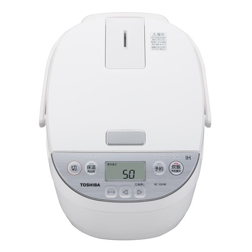 東芝 RC-10HW(W) IH炊飯器 5.5合炊き ホワイト_1