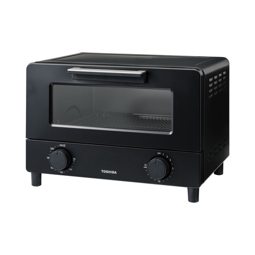 東芝 HTR-W5(K) オーブントースター 黒鉛素材ハイスペックヒーター搭載 ブラック_1