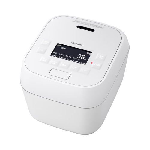 東芝 RC-6MGX(W) 真空IH炊飯器 炎 匠炊き 3.5合炊き グランホワイト