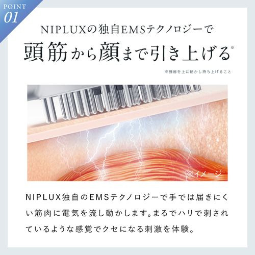 日創プラス NP-ELB23SV EMSリフトブラシ NIPLUX シルバー