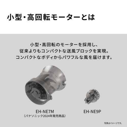 パナソニック EH-NE9P-G ヘアードライヤー イオニティ 速乾 温風リズムヘッドスパ対応 UVダメージ抑制 グラスグリーン_3