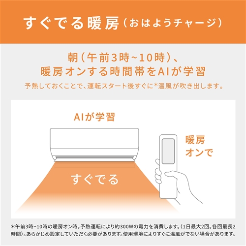 パナソニック エアコン 6畳 ナノイー搭載 オリジナル 掃除機能 AI