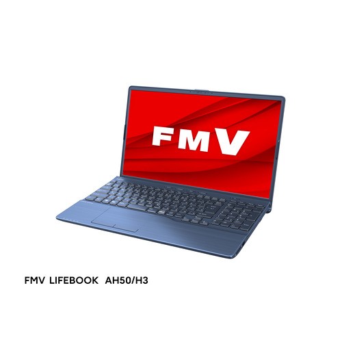 【推奨品】富士通 FMV LIFEBOOK AH FMVA50H3L [ 15.6in | FHD | Ryzen 7 5700U | 16GB | 256GB | Win11 Home | Office | メタリックブル