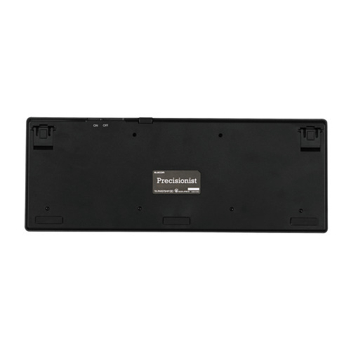 エレコム TK-PN1075MPBK Precisionist mini テンキーレス ワイヤレスキーボード Bluetooth & 無線2.4GHz両対応 日本語配列 ブラック_3