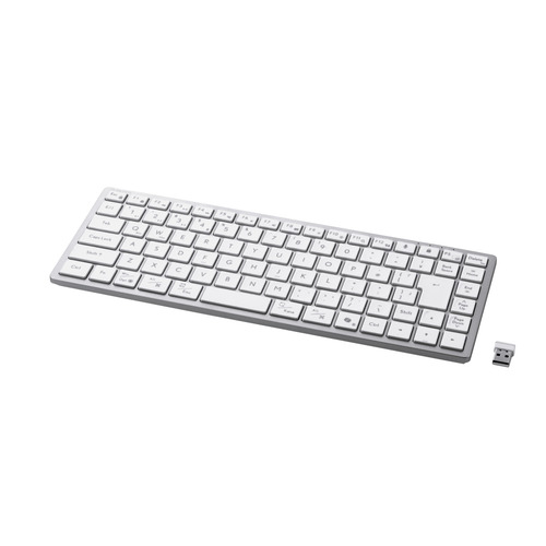 エレコム TK-PN1075MPWH Precisionist mini テンキーレス ワイヤレスキーボード Bluetooth & 無線2.4GHz両対応 日本語配列 ホワイト