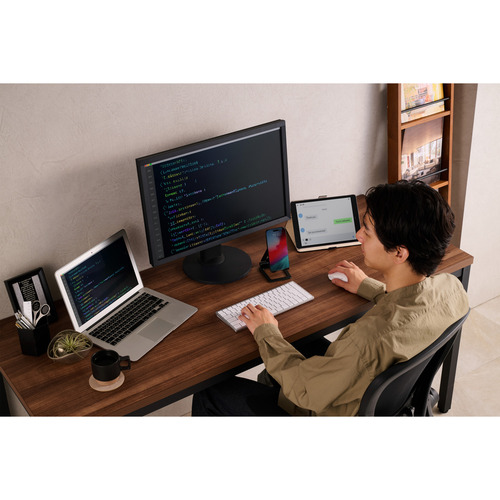エレコム TK-PN1075MPWH Precisionist mini テンキーレス ワイヤレスキーボード Bluetooth & 無線2.4GHz両対応 日本語配列 ホワイト_13
