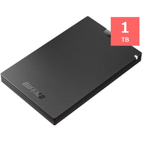 バッファロー SSD-PG1.0U3-BC SSD 1TB 黒の通販は