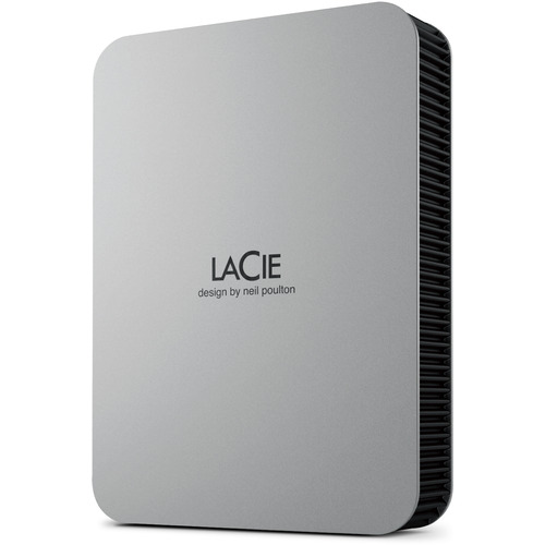 エレコム STLP4000400 LaCie 外付けHDD 4TB ポータブル Mobile Drive ムーン・シルバー の通販は
