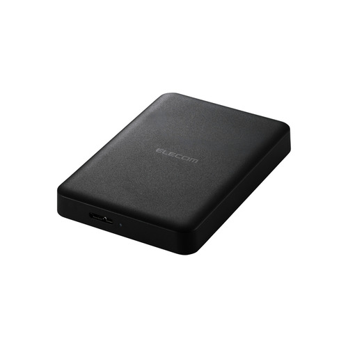 エレコム ELP-HTV020UBK テレビ録画 外付けHDD ポータブル 2.5インチ 2TB 静音ファンレス USB 3.2 Gen1(5Gbps) ブラック_3