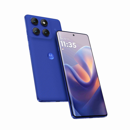 モトローラー PB7U00001JP motorola edge 60 pro PANTONE SIMフリースマートフォン ダーズブルー