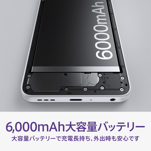 OPPO CPH2725 WH OPPO A5x SIMフリースマートフォン 6.7型 メモリ