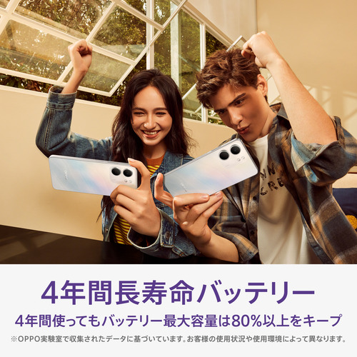 OPPO CPH2725 WH OPPO A5x SIMフリースマートフォン 6.7型 メモリ