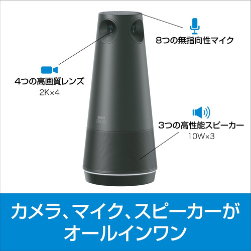 ソースネクスト KAIGIO CAM360 ブラック KGC1-BK KAIGIO_4