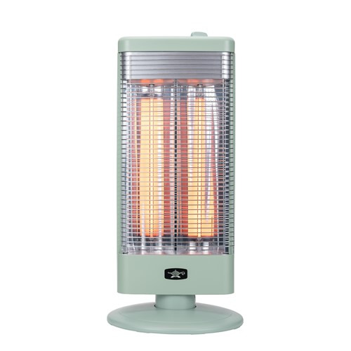 日本エーアイシー AEH-G1000A(G) グラファイトヒーター 自動首振り 転倒OFFスイッチ グリーン