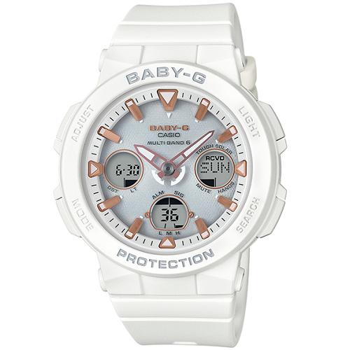 カシオ BGA-2500-7AJF BABY-G Beach Traveler Series 10気圧防水 タフソーラー電波時計
