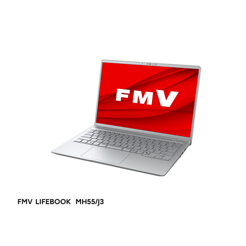 富士通 モバイルパソコン FMV LIFEBOOK FMVM55J3S[14型 | WUXGA | Ryzen5 | 16GB | 256GB | Windows 11 | Office H&B | ファインシルバー]の通販は
