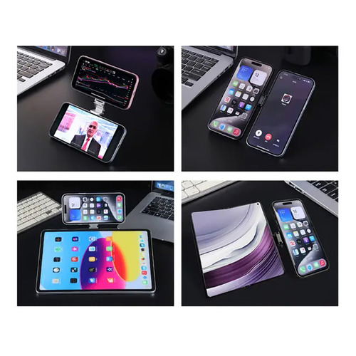 ロジック LG-TWINS-CARRYS-MINI-BK Twins Carry Stand スマートフォンキャリースタンド ミニ  ブラック_4