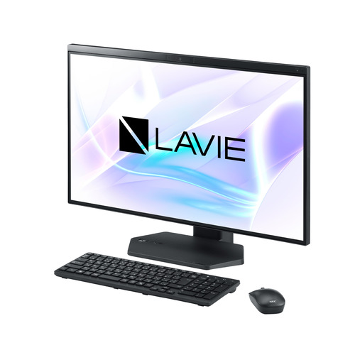 NEC デスクトップPC LAVIE A27 PC-A2795LAB[27型 | フルHD | Core i7 | 16GB | 512GB | Windows 11 | Officeオプ付 | ファインブラック]