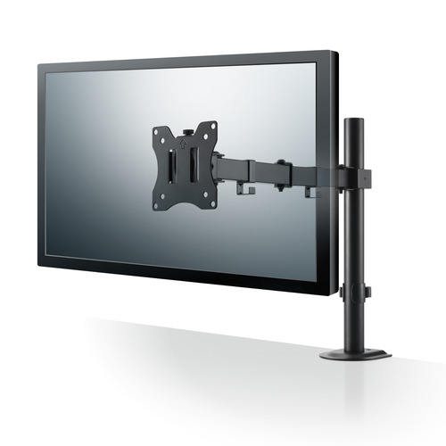 エレコム DPA-SN01BK モニターアーム 17~32インチ モニター 対応 ケーブル収納 ブラック