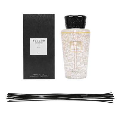 バオバブコレクション Baobab COLLECTION ディフューザー ホワイトパール 500ml リード付き 【在庫あり】【送料無料】