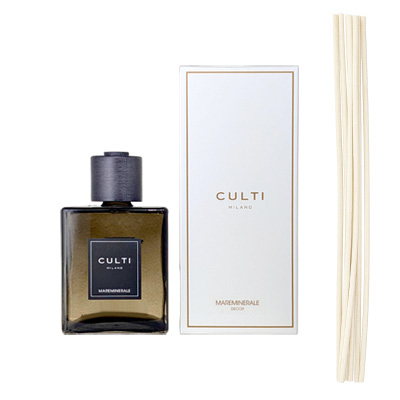 クルティ CULTI デコール DECOR ルームフレグランス MAREMINERALE マーレミネラーレ ディフューザー 1000ml スティック付き 【在庫あり】【送料無料】