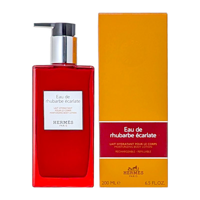 エルメス HERMES オー ドゥ ルバーブ エカルラット モイスチャライジング ボディローション 200ml 【在庫あり】【送料無料】